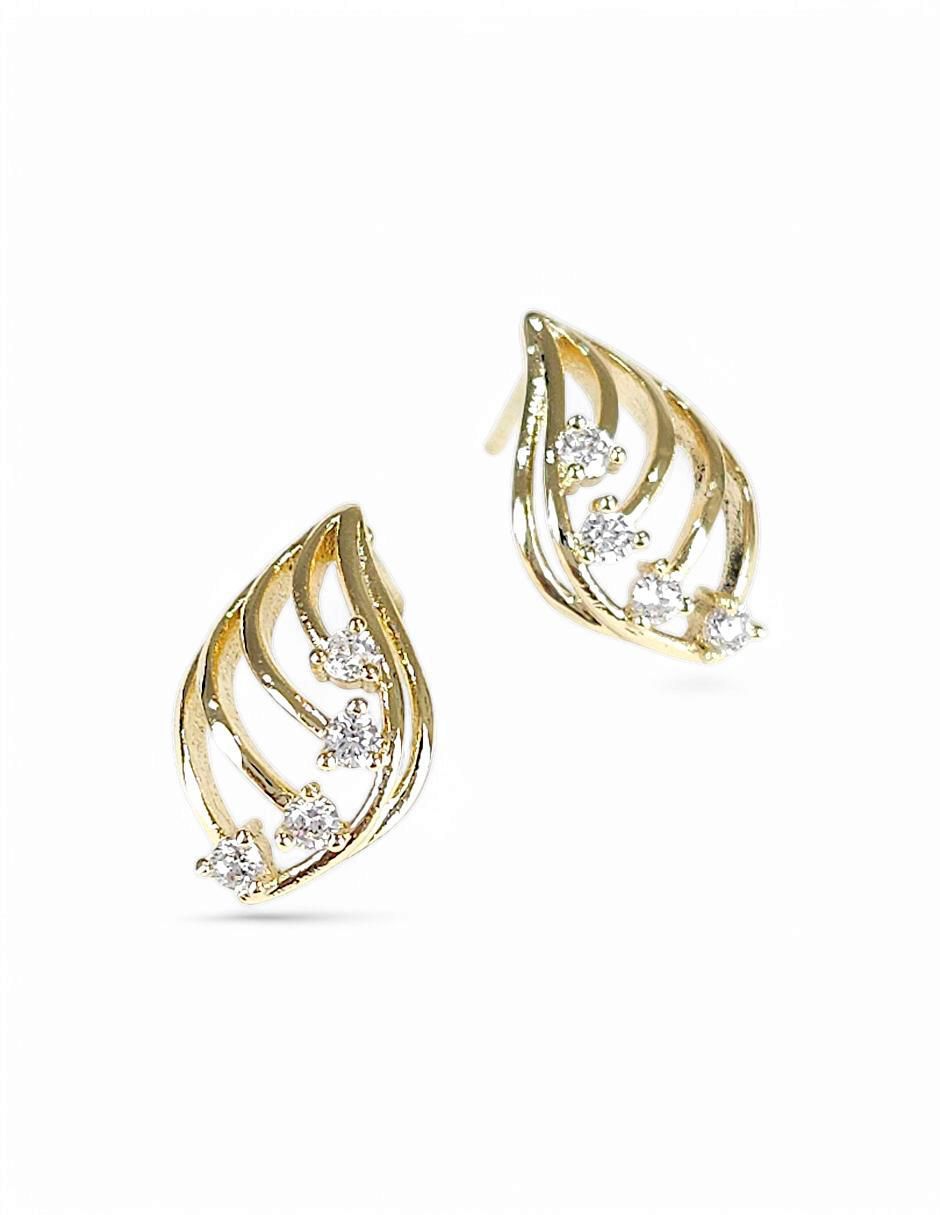 Aretes y collar zirconia 6