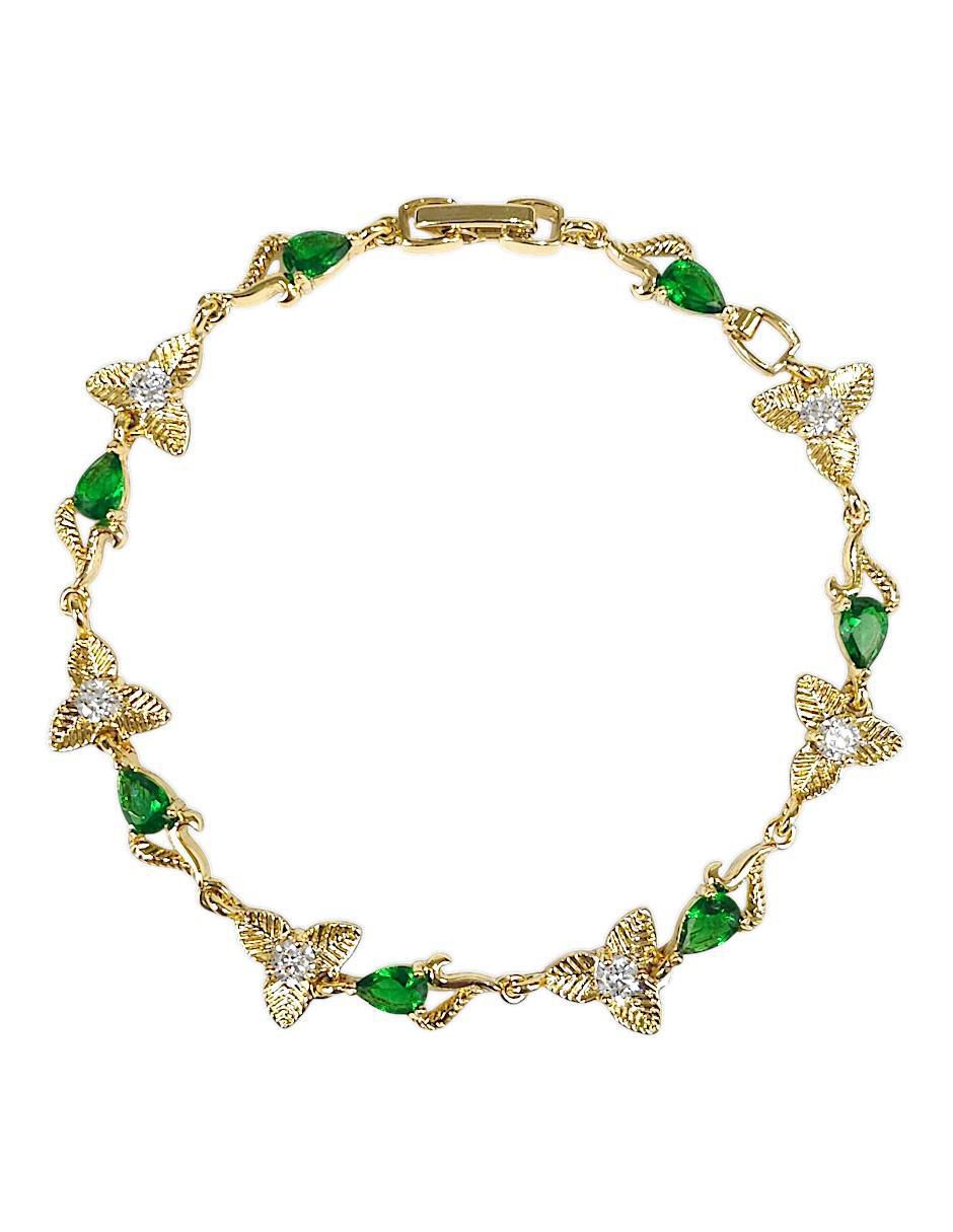 Pulsera con zirconia 18 k Pulsera con zirconia 18 k