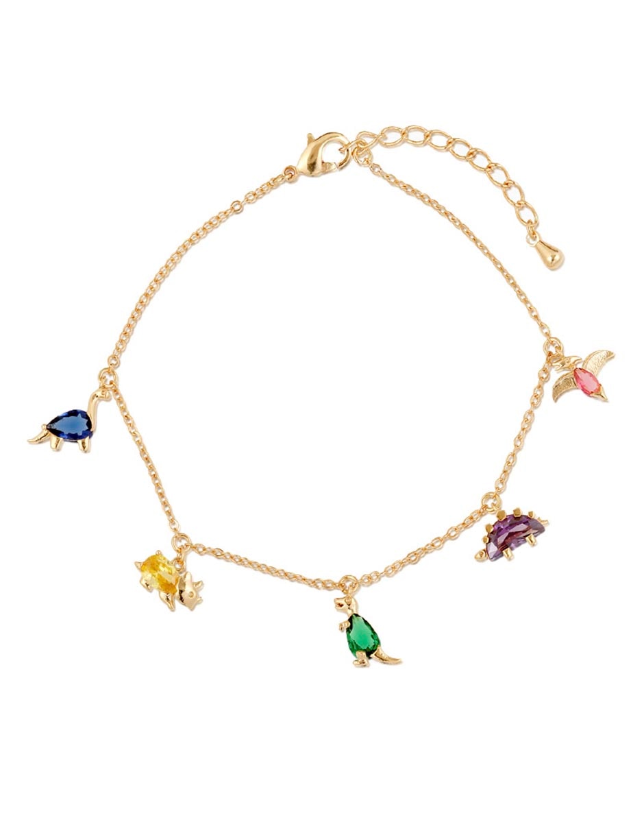 Brazalete 18 K Animals con acabado de chapa de oro
