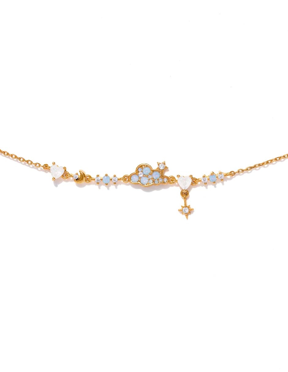 Pulsera 18 k con acabado chapa de oro 2