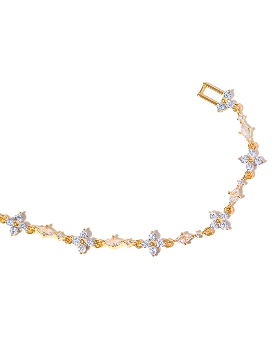 Pulsera 18 k Midnight Sparkle con acabado chapa de oro 2