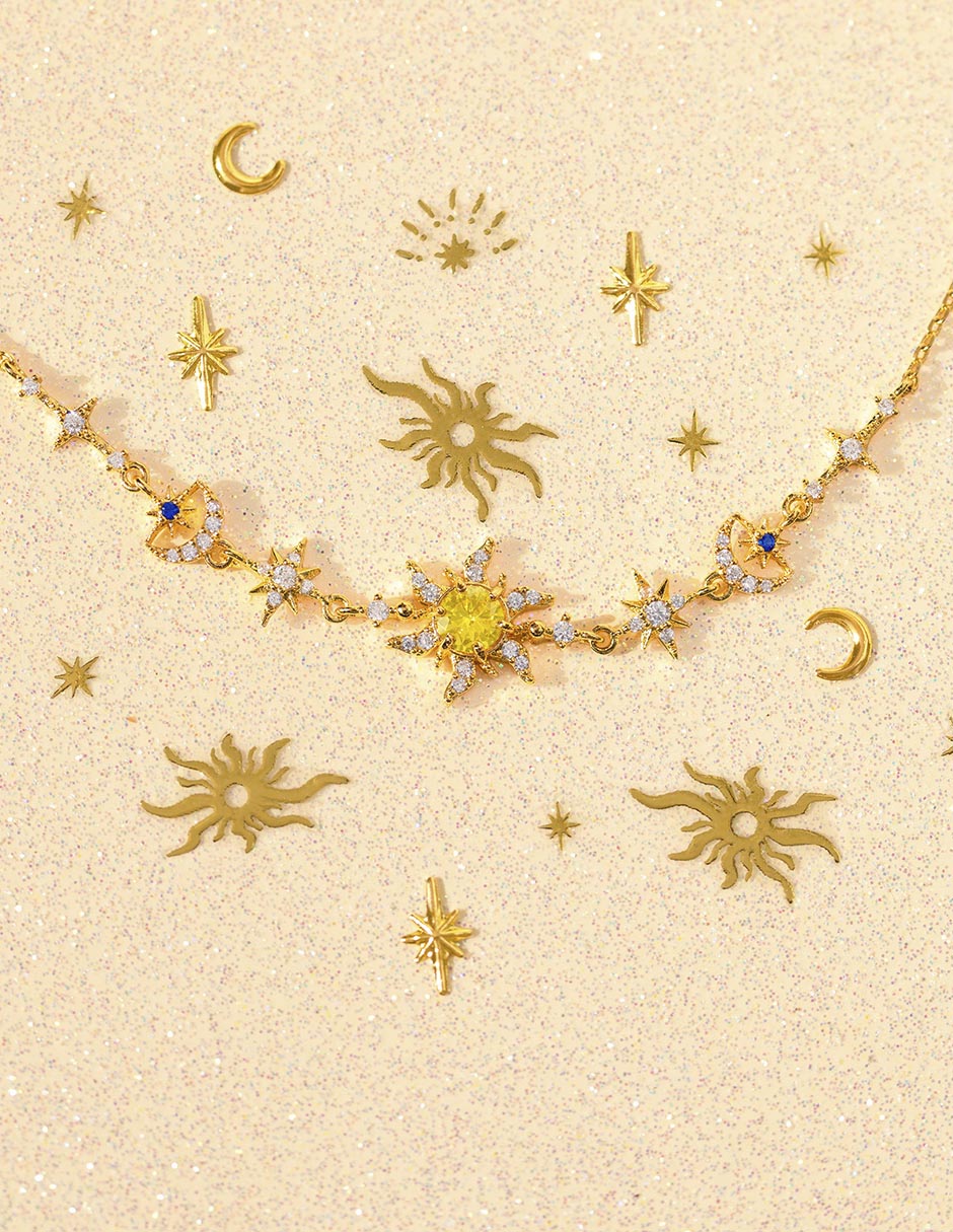 Pulsera 18 K Galaxy con acabado chapa de oro 3