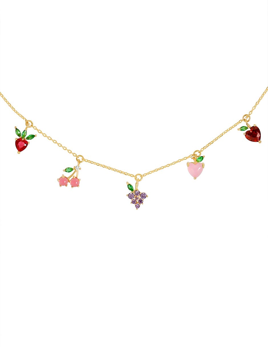 Collar de frutas Fruit 18 K 2