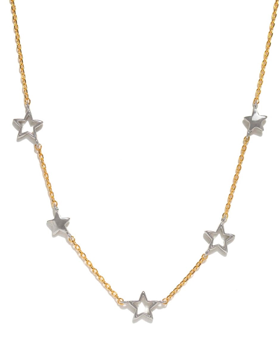 Collar de estrella Galaxy 18 K