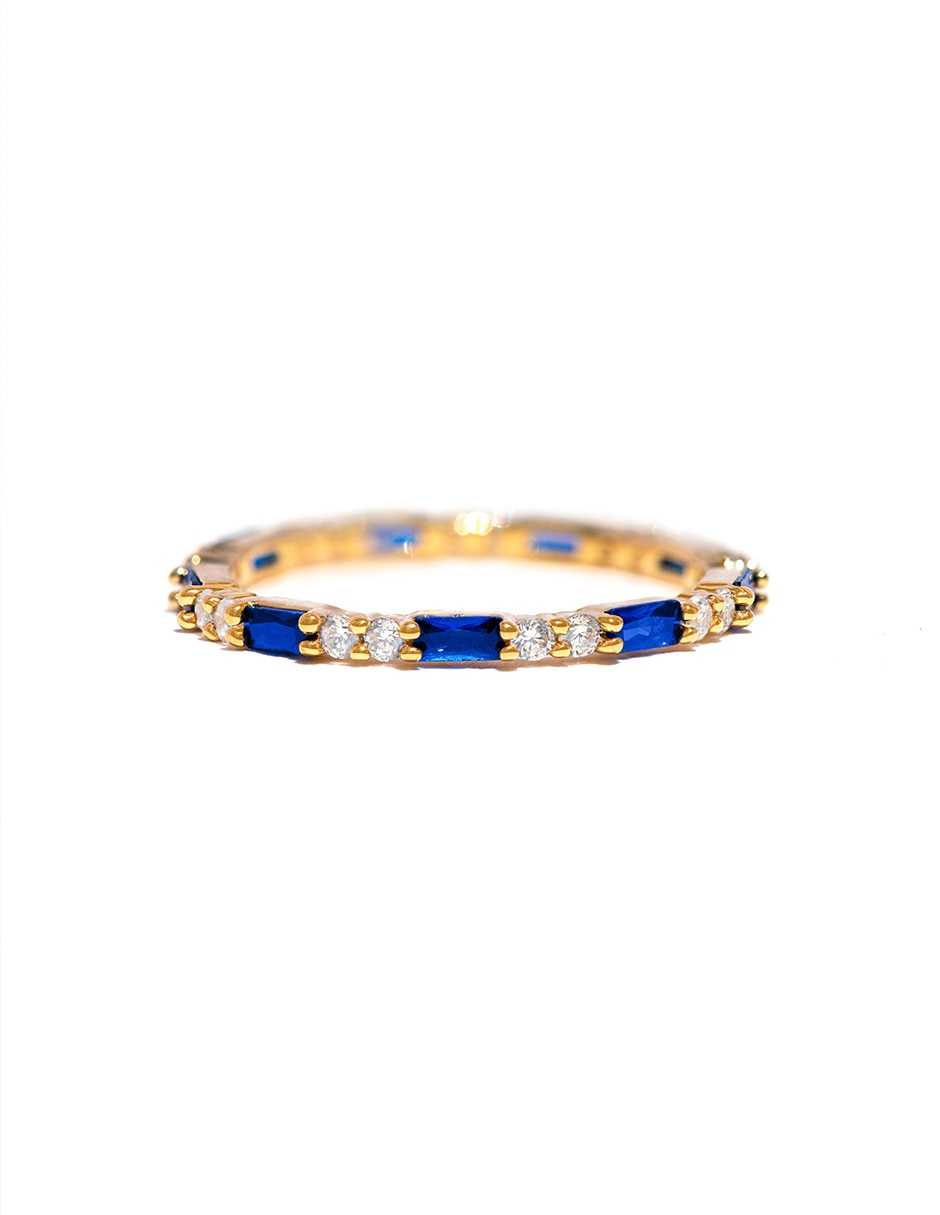 Anillo Harry Potter zirconia cúbica chapa de oro