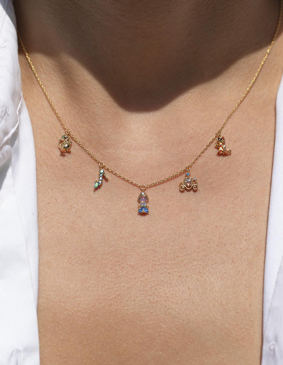 Collar cinderella Disney 18 K 2