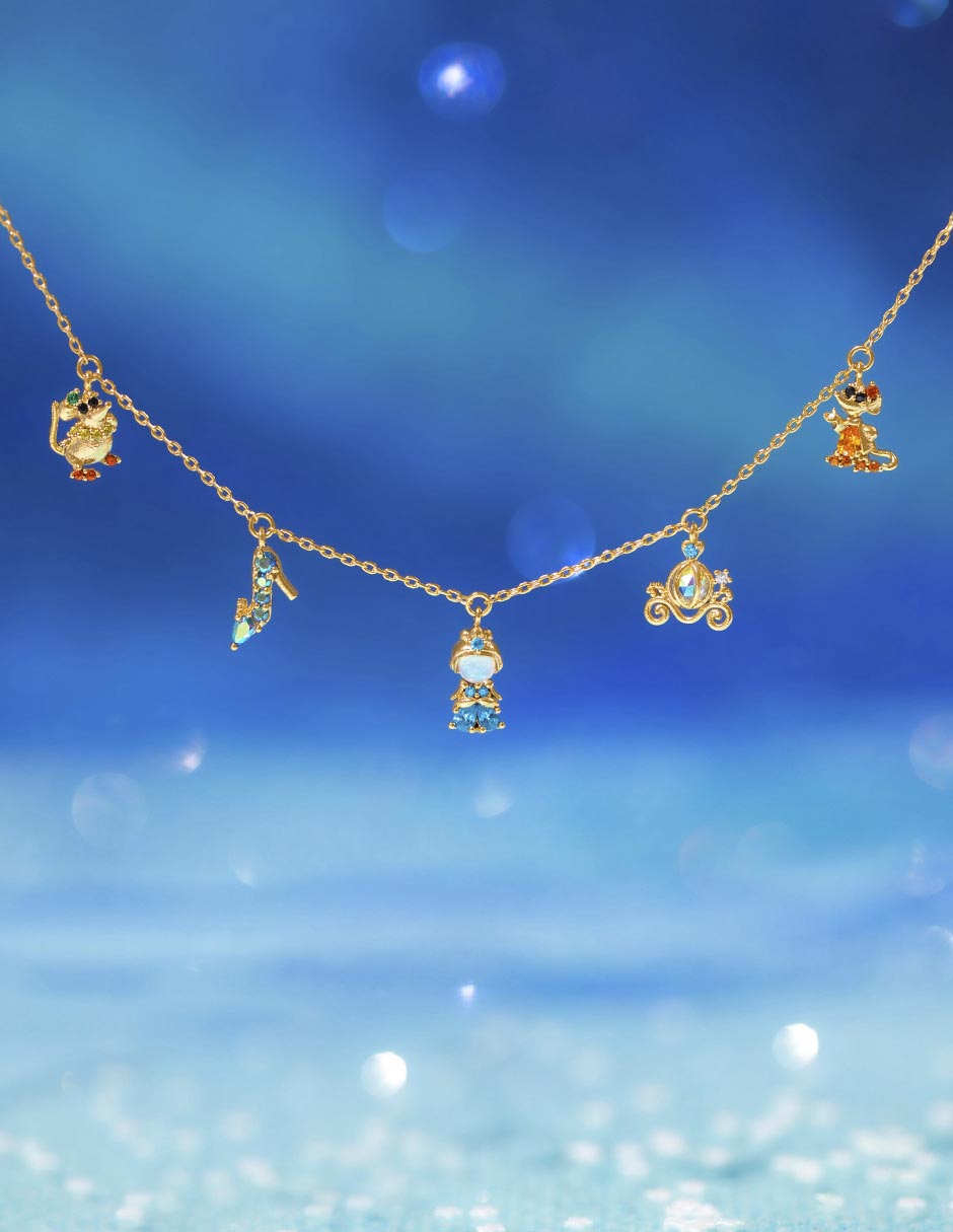 Collar cinderella Disney 18 K 3
