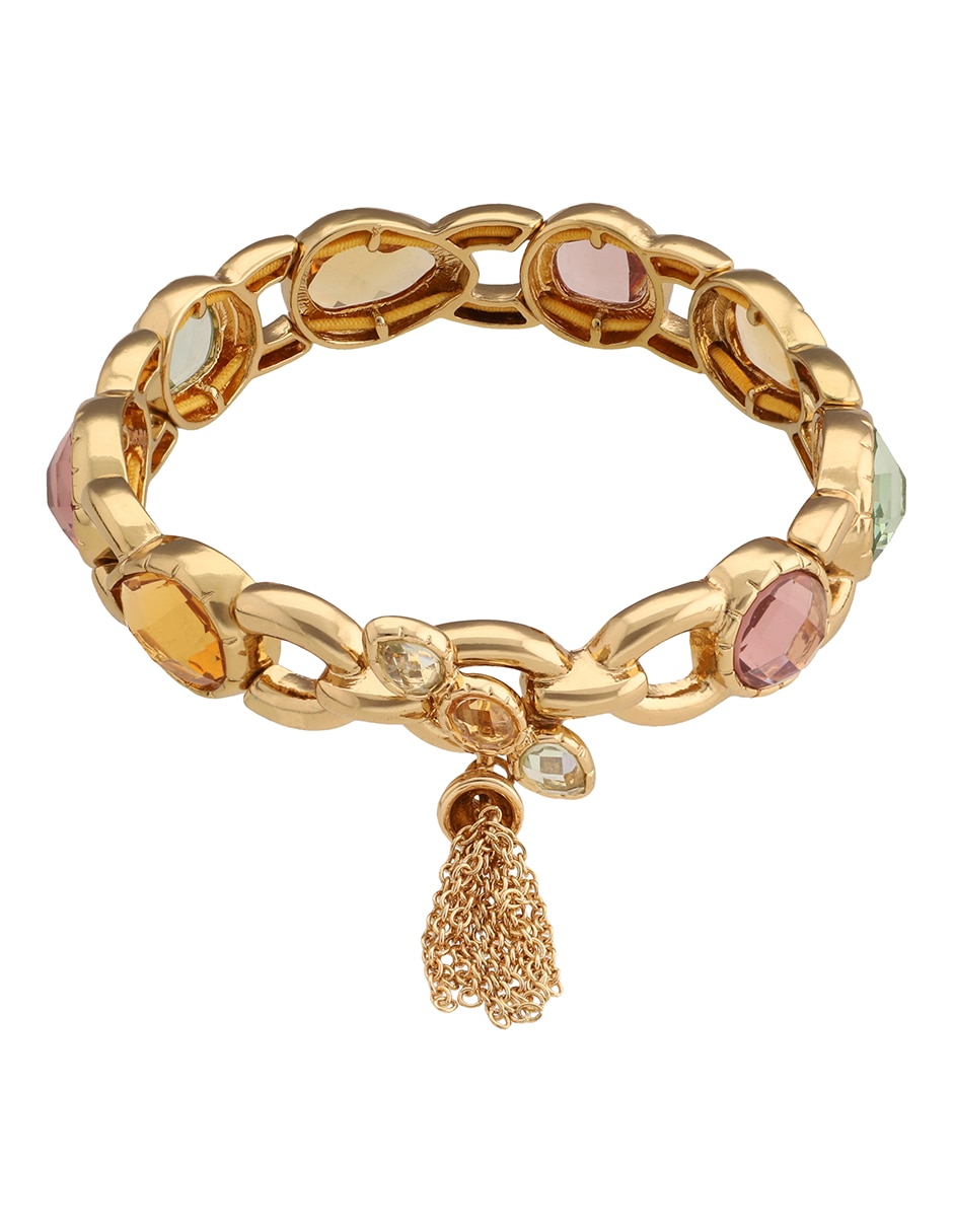 Pulsera Sunset Serenade con acabado pavé