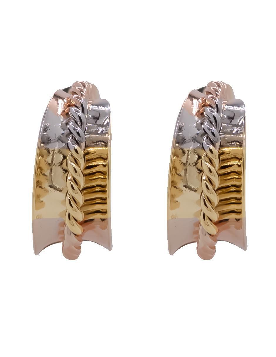 Aretes con acabado brillante Aretes con acabado brillante