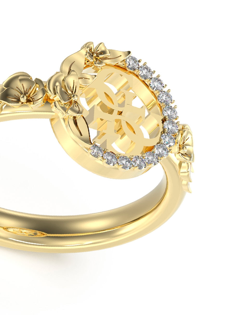 Anillo 4 LOVE circonita brillante 2