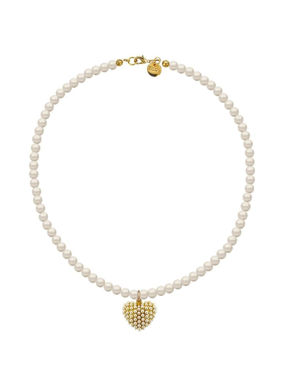 Collar de corazón Éclair 18 K 5