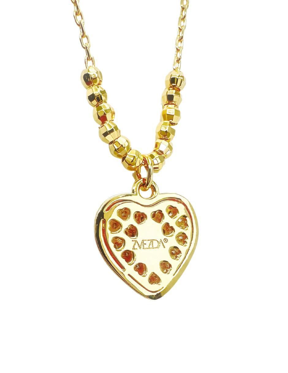 Collar de corazón Aurore 18 K 5