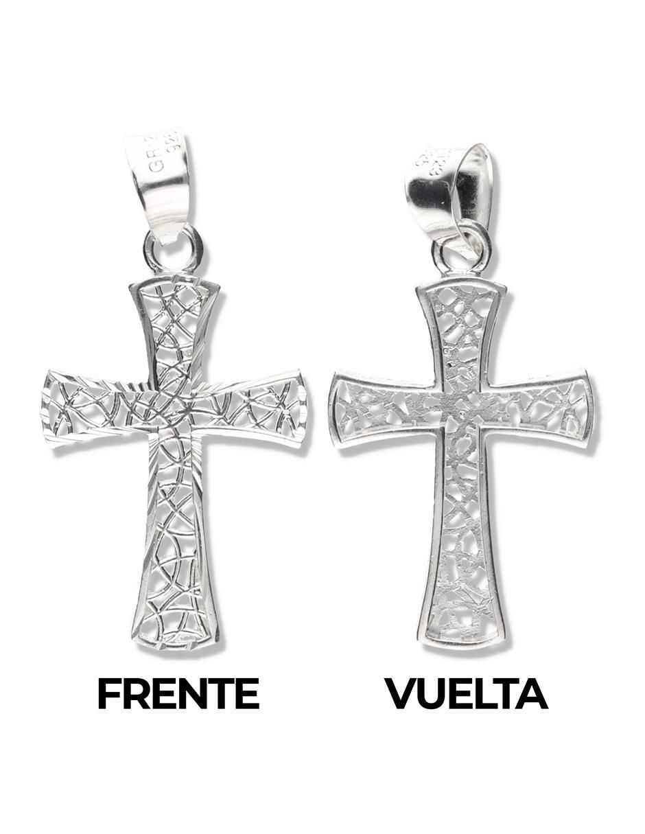 Dije de cruz cristo de plata P 925 3