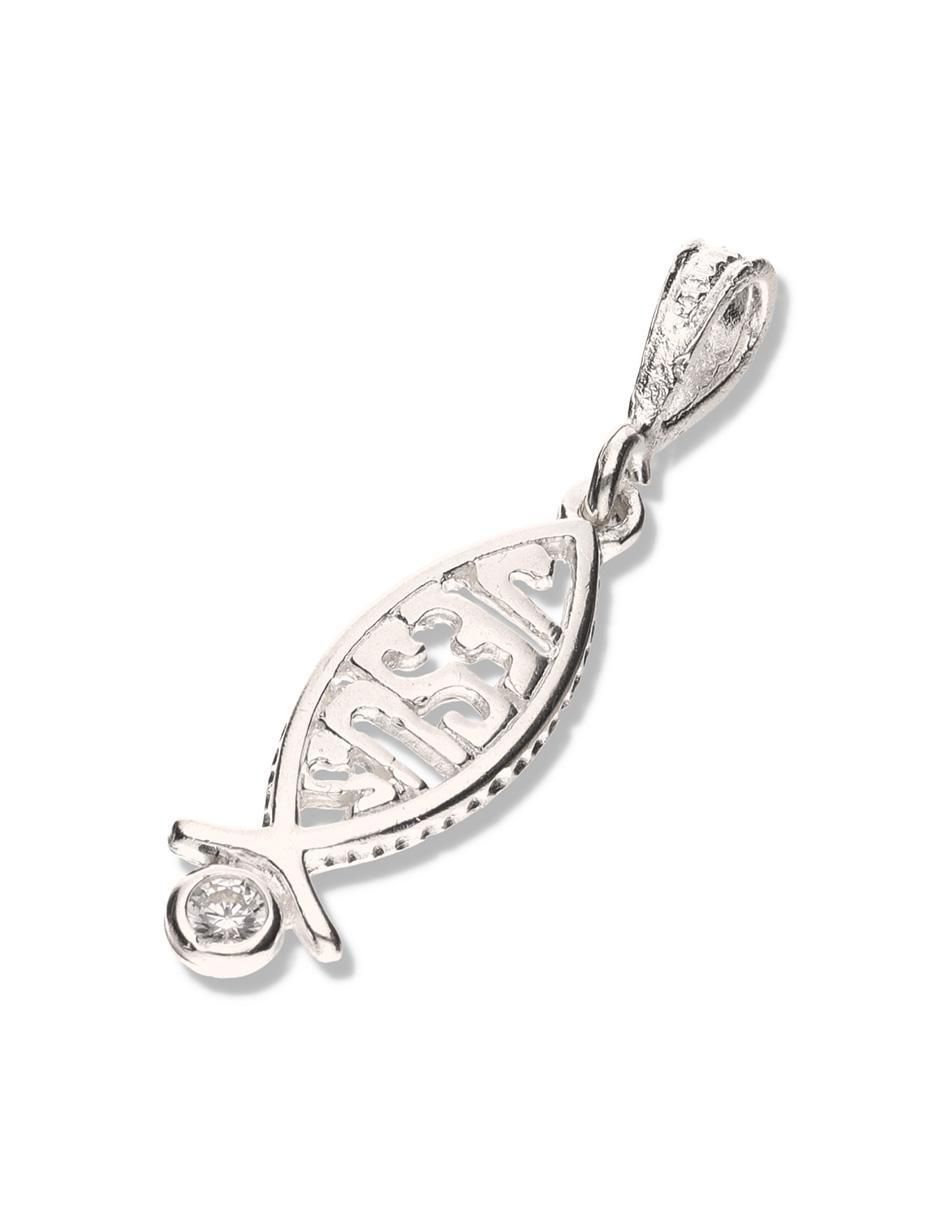 Dije de pez jesús de nazaret de plata P 925 2