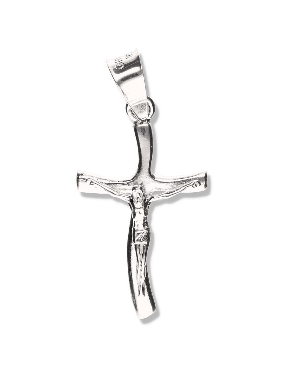 Dije de cruz cristo de plata P 925