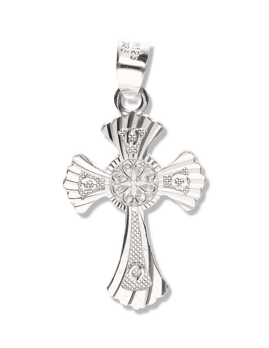 Dije de cruz cristo de plata P 925