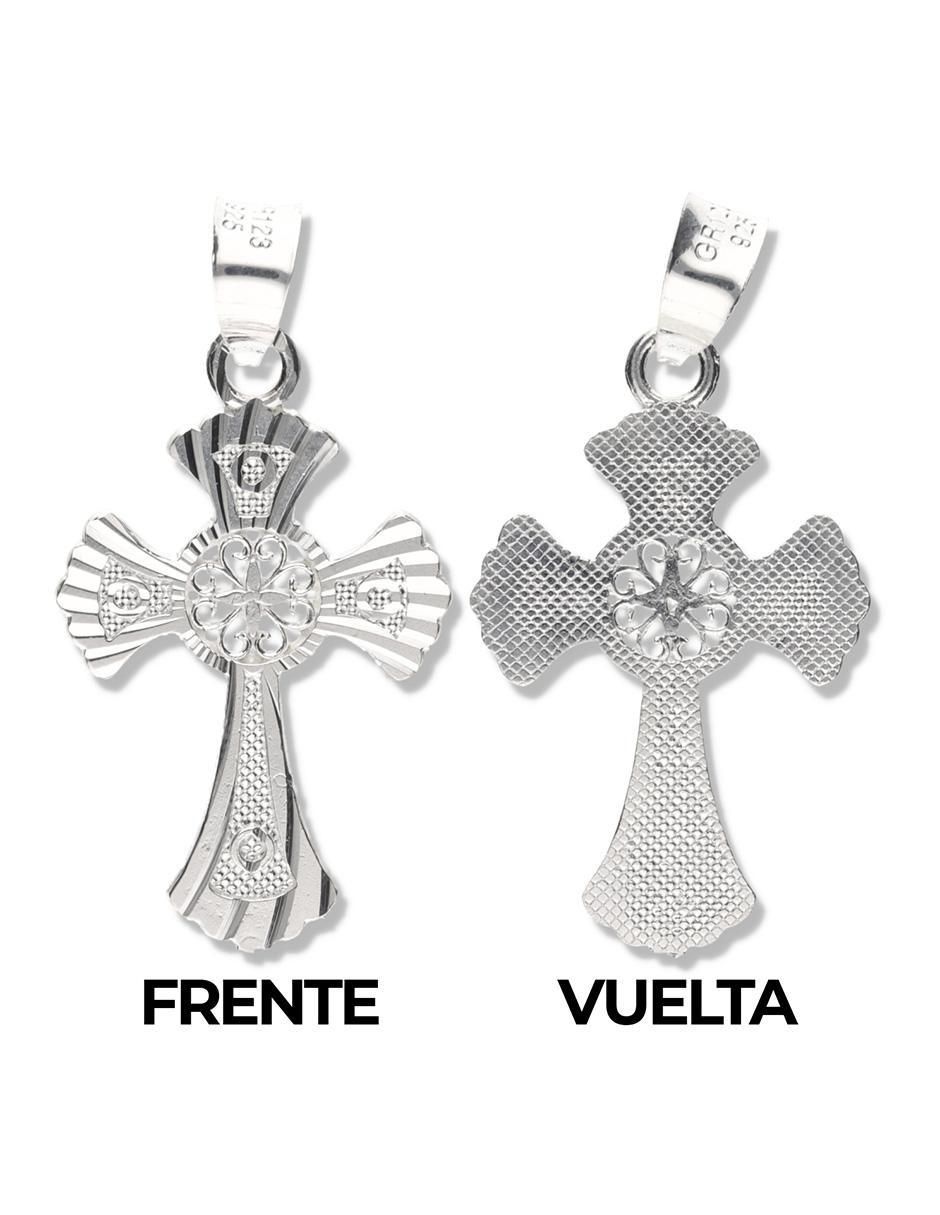Dije de cruz cristo de plata P 925 3