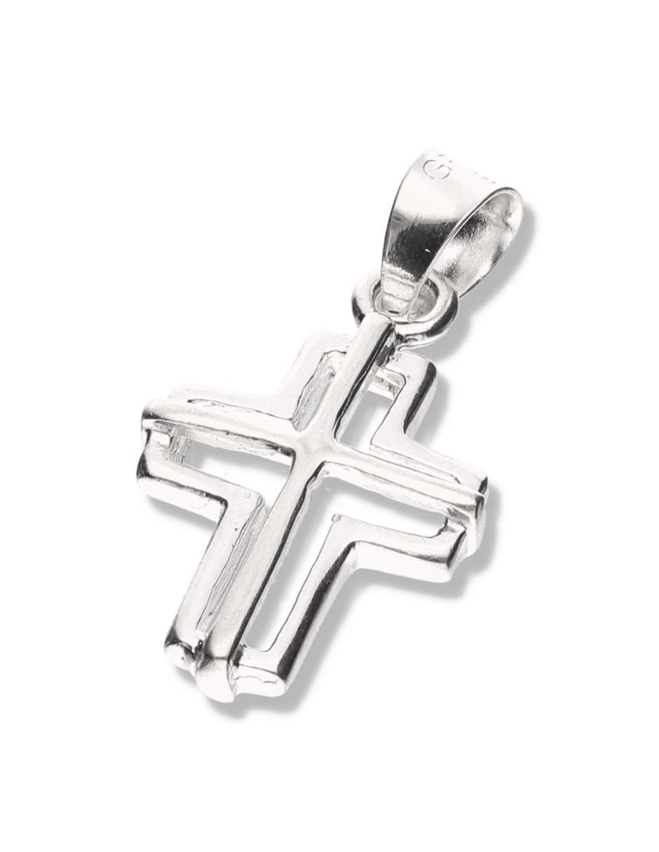 Dije de cruz cristo de plata P 925 2