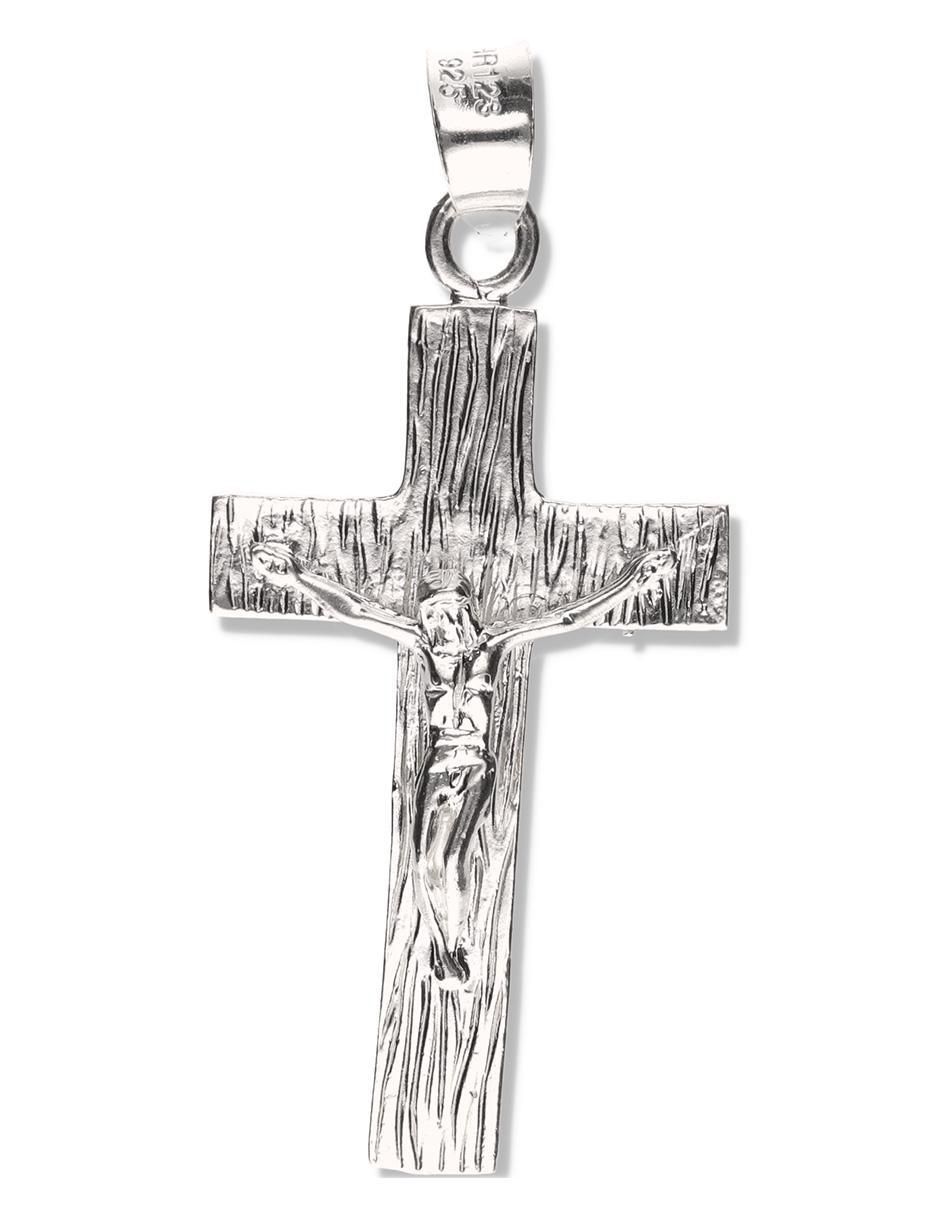 Dije de cruz cristo de plata P 925
