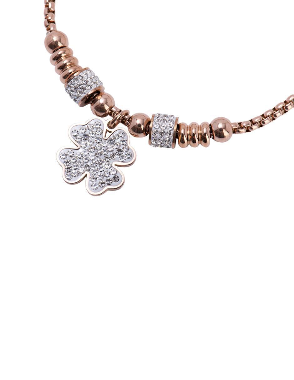 Kit de pulsera 18 K Gaby con acabado baño de oro rosa 8