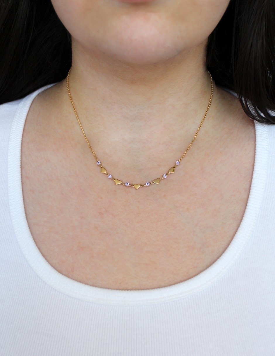 Collar de corazón Chatón 3