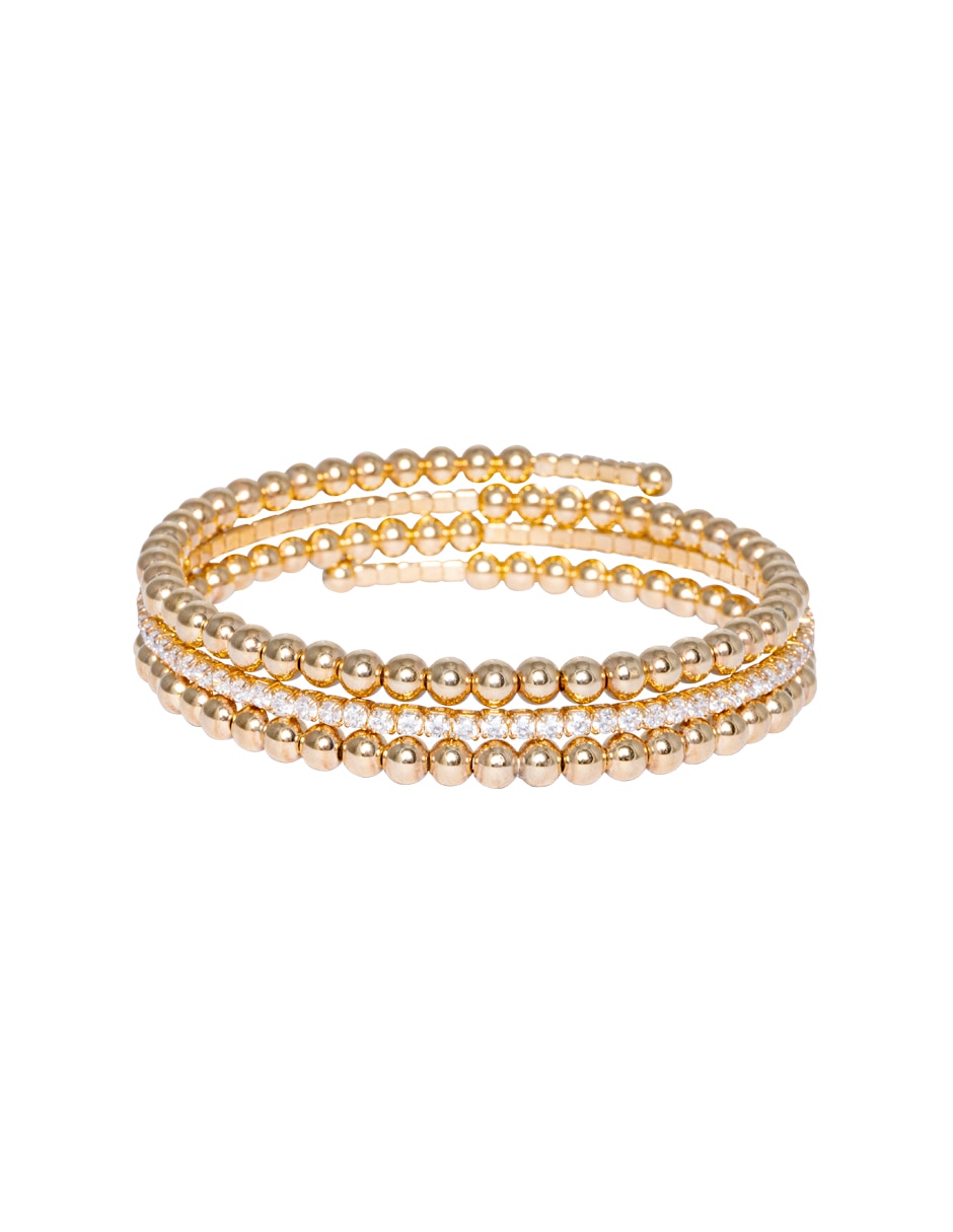Pulsera con zirconia Esferas Luminosas