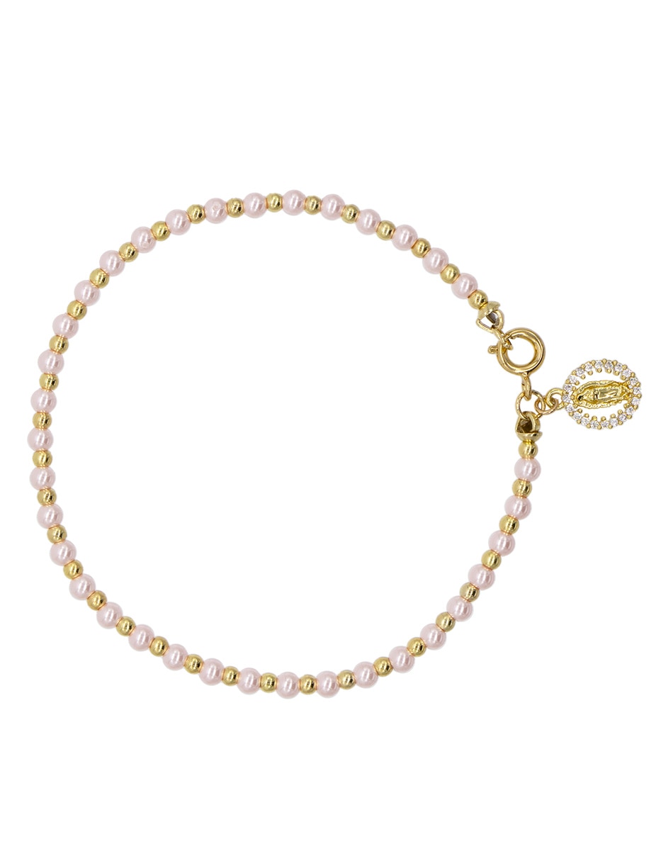Pulsera Artre con perla de cristal