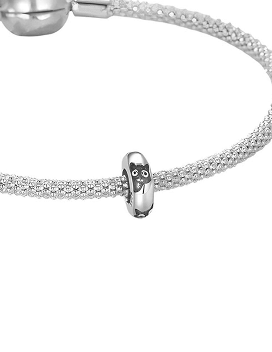 Charm de gato de plata P 925 4
