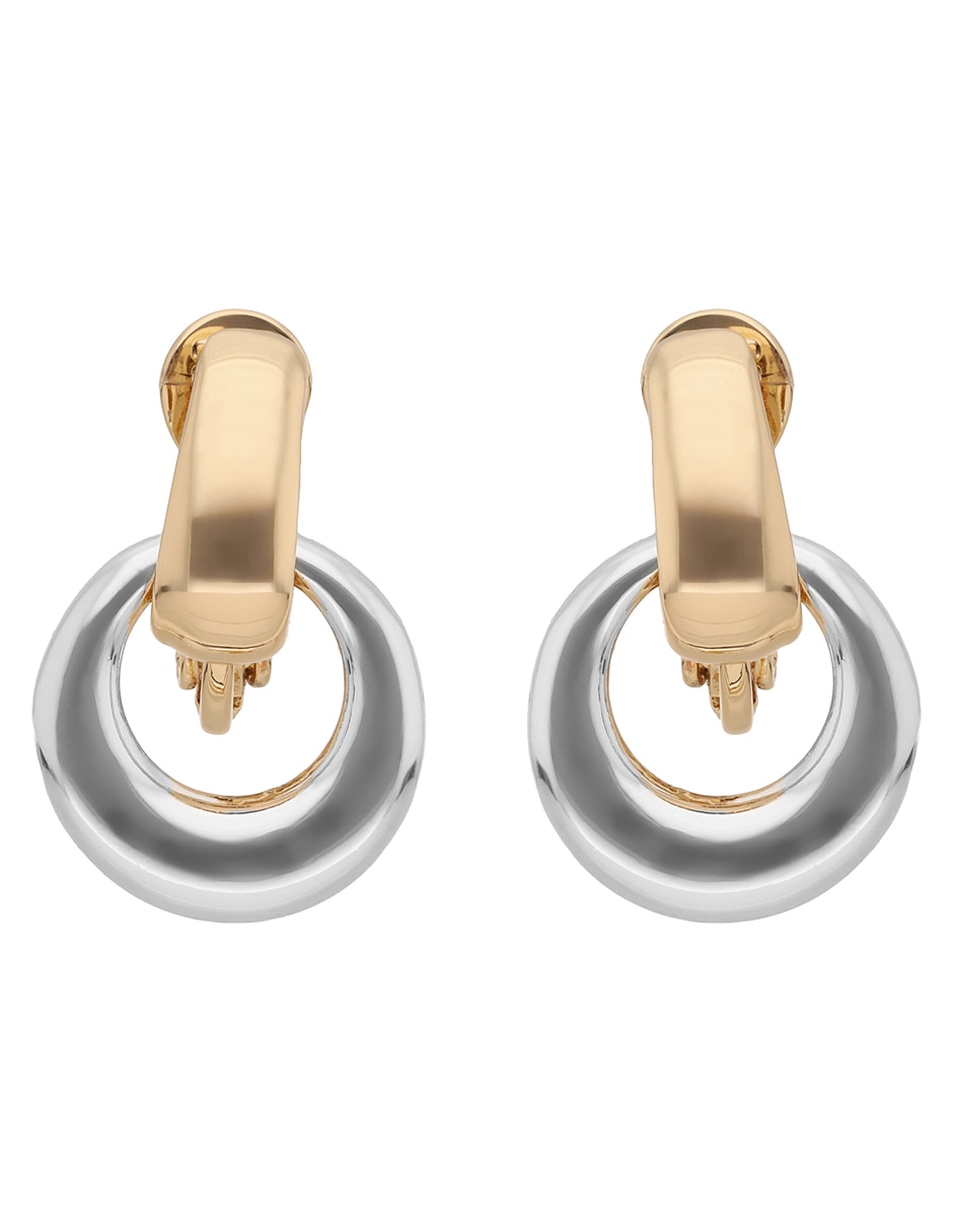 Aretes circulares Treasured Metal