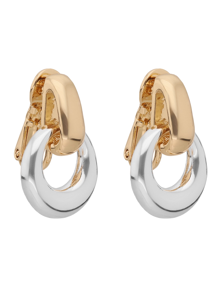 Aretes circulares Treasured Metal 2