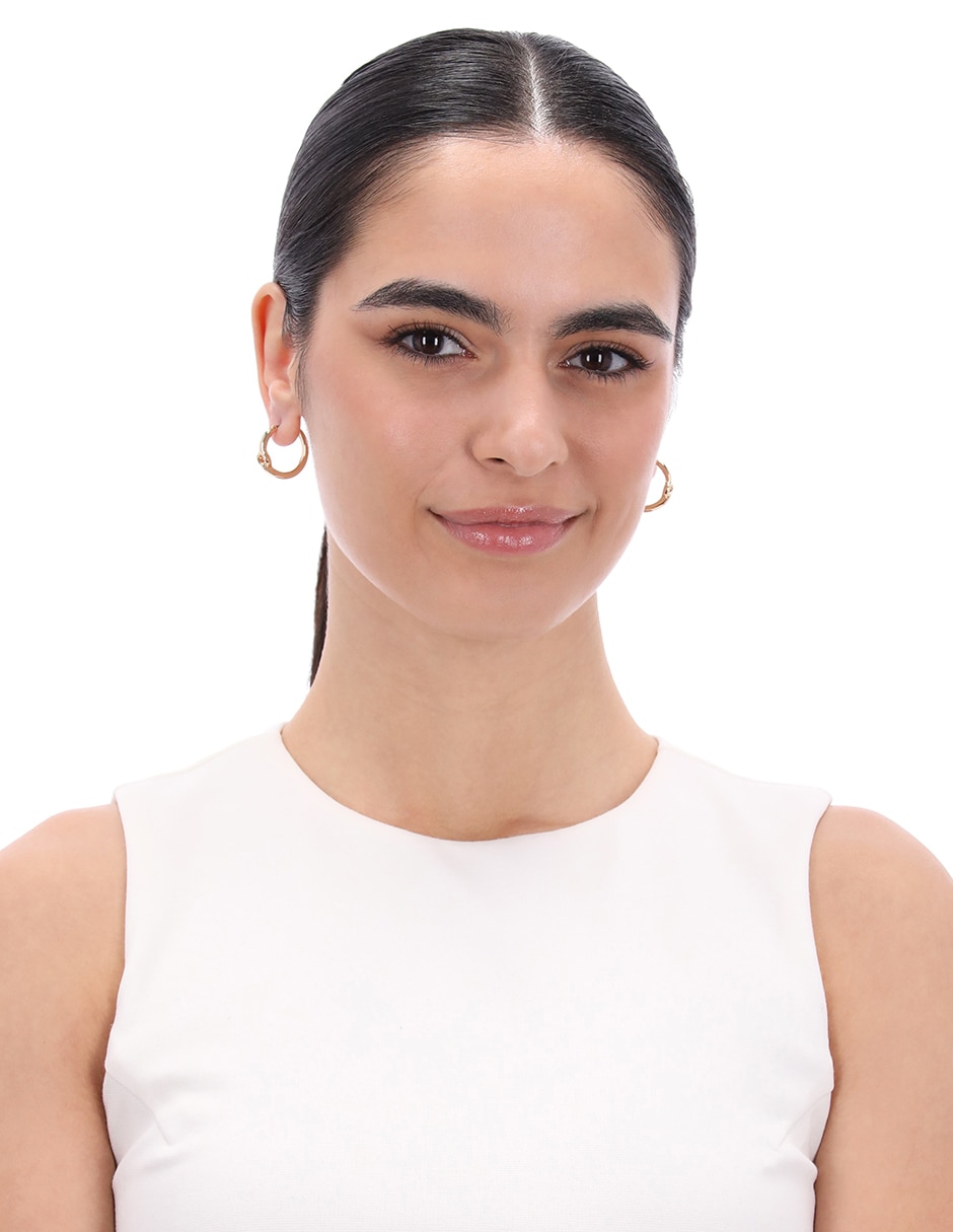 Set de aretes circulares Treasured Metal 3