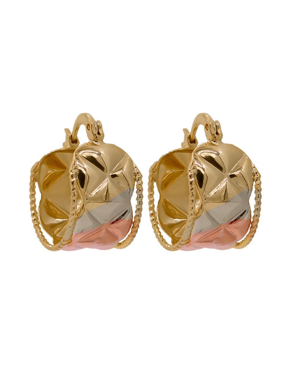 Aretes con acabado brillante 2
