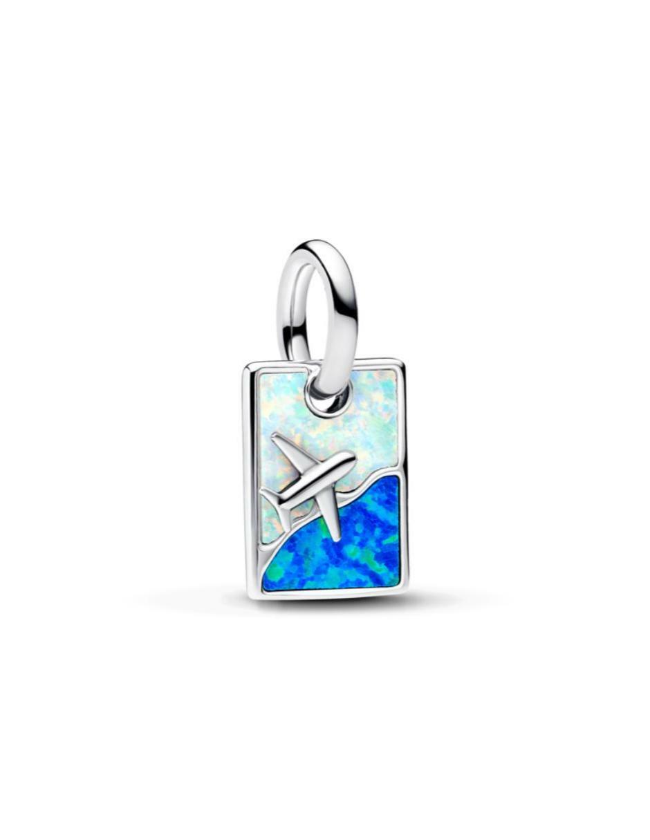 Charm de avión moments de plata P 925