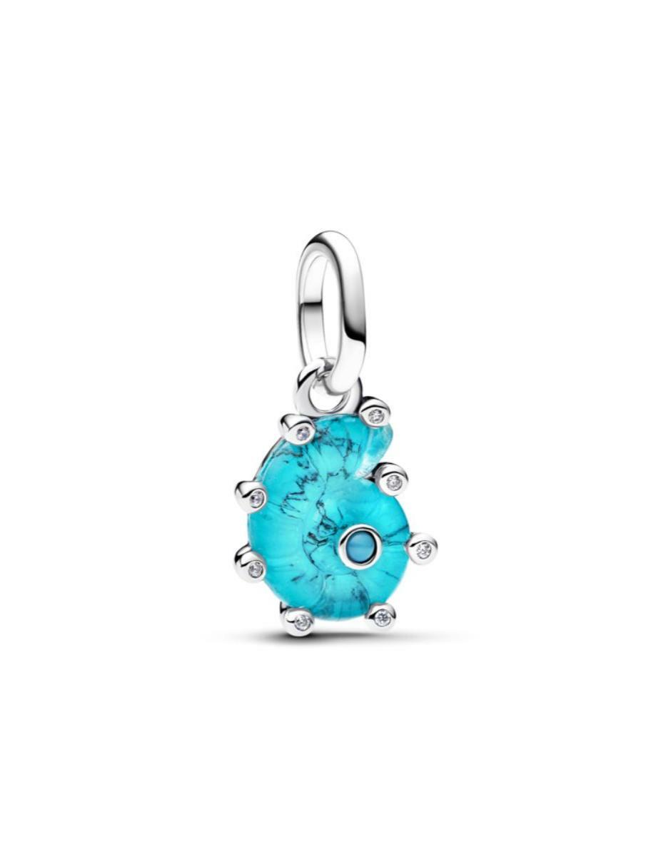 Charm de caracol moments de plata P 925