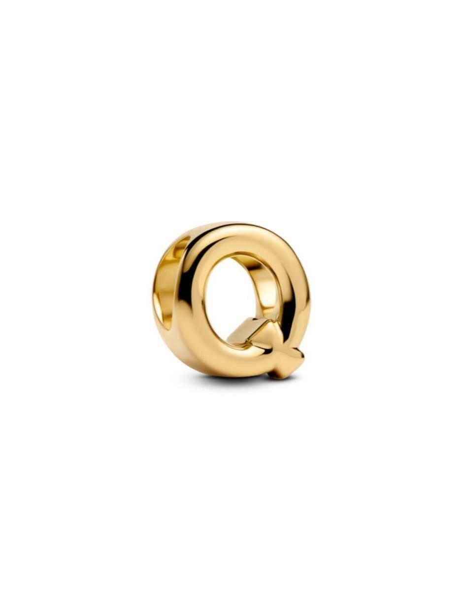 Charm de letra q moments de plata P 925