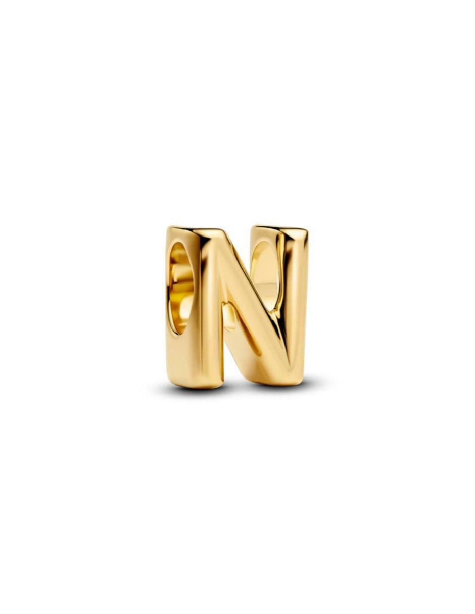 Charm de letra n moments de plata P 925