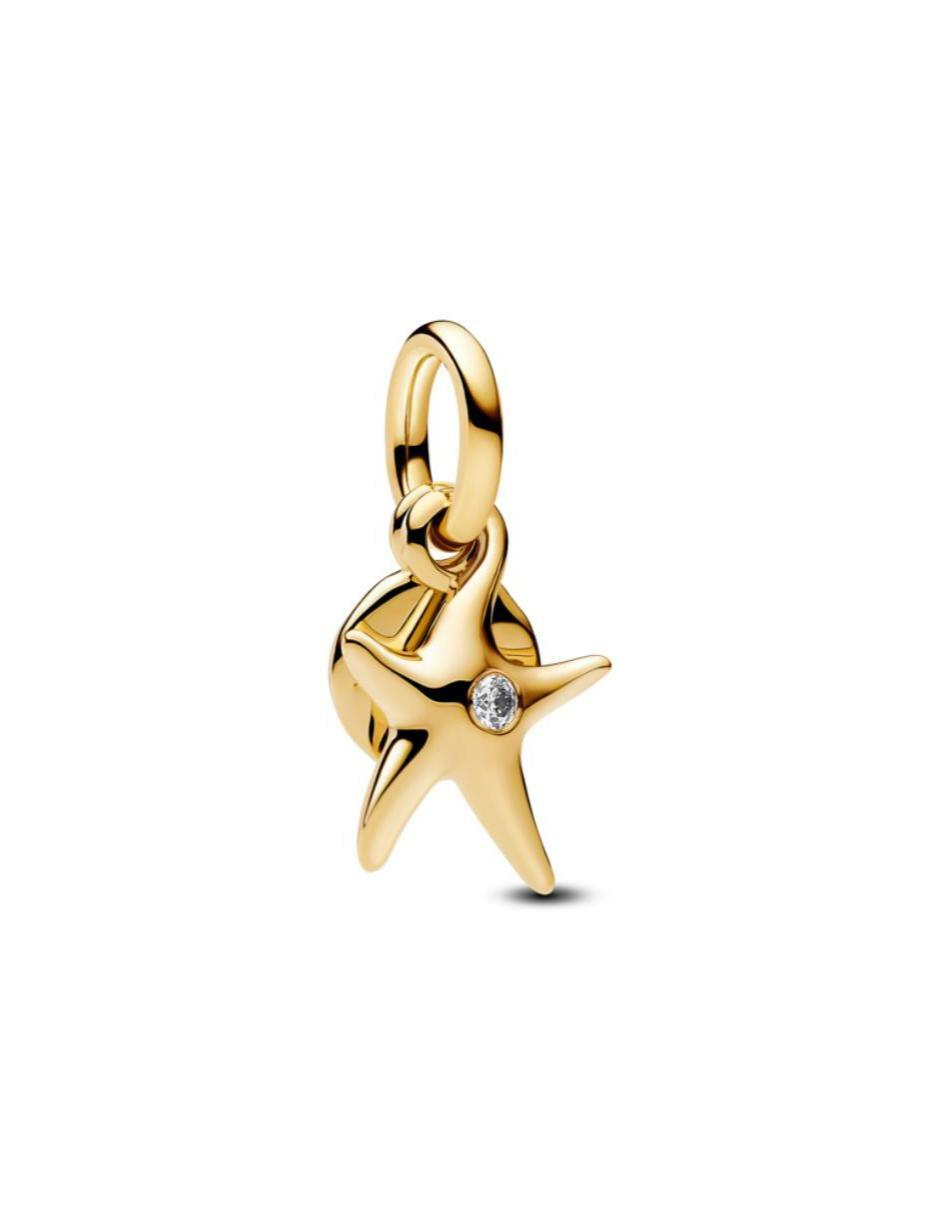 Charm de estrella mar moments de plata P 925 Charm de estrella mar moments de plata P 925