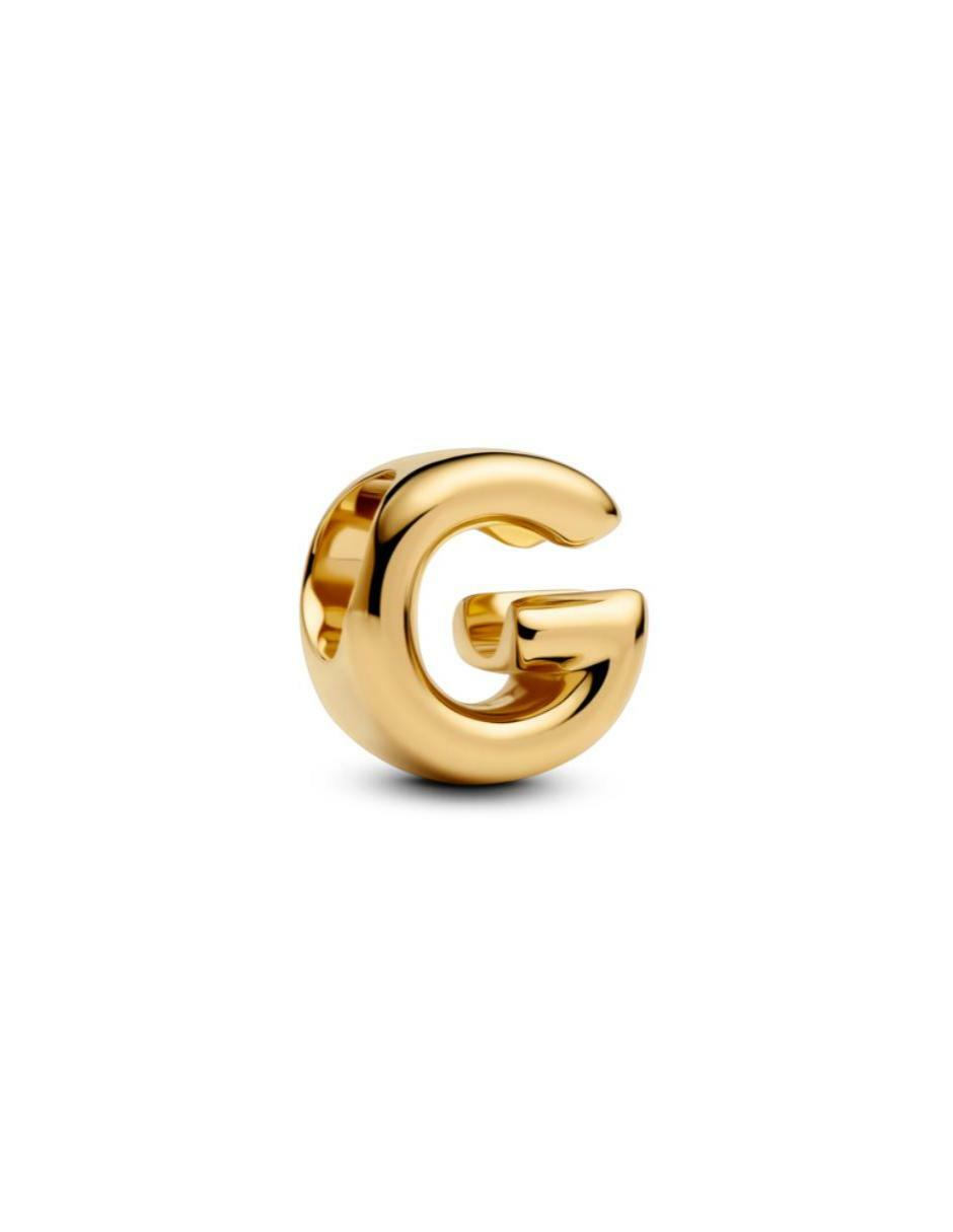 Charm de letra g moments de plata P 925