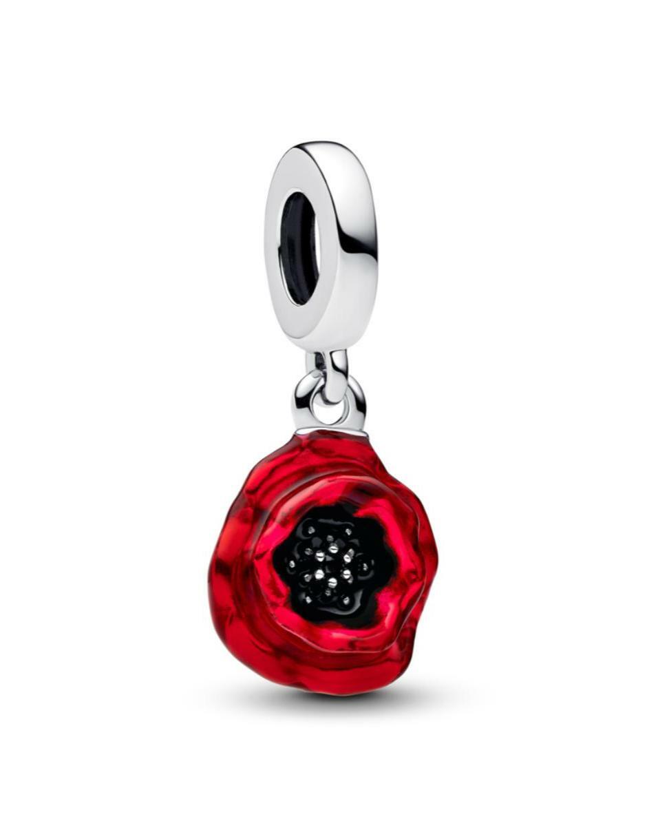 Charm de flor moments de plata P 925