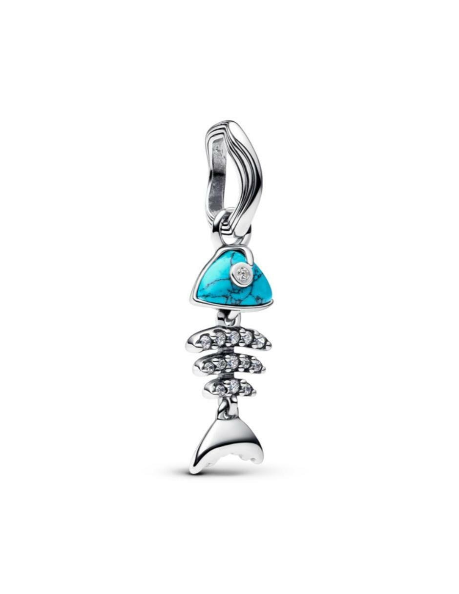Charm de pescado moments de plata P 925