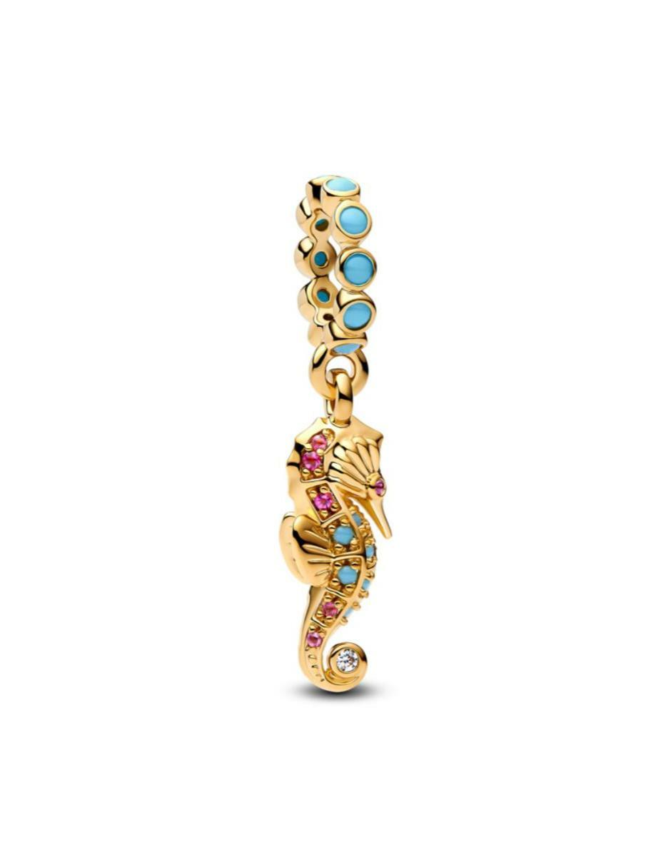 Charm de caballito mar moments de plata P 925