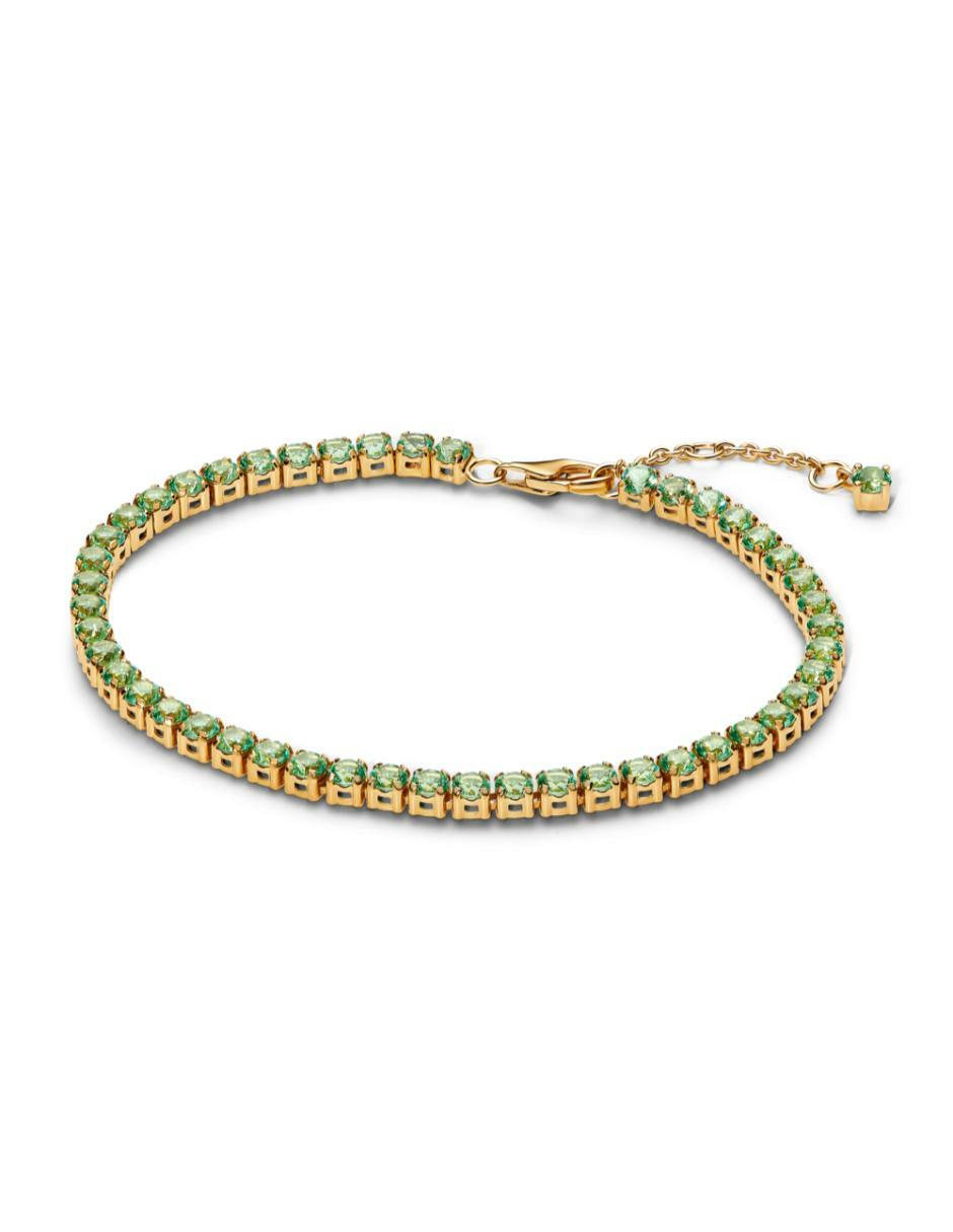 Brazalete de plata P 925 Timeless con acabado baño de oro
