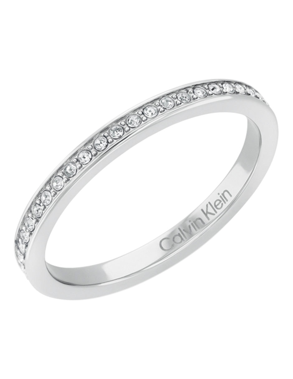 Set anillo cristal brillante 8
