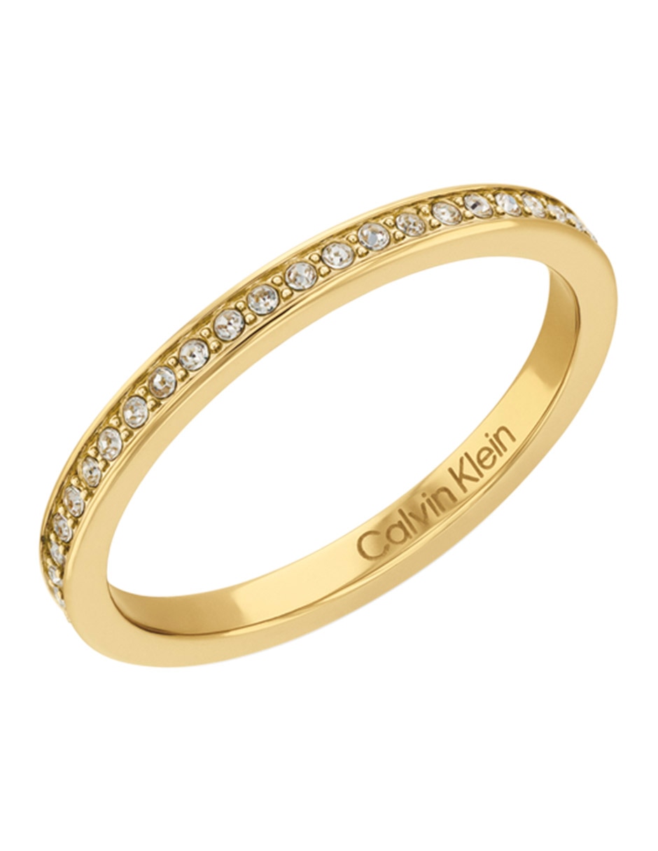 Set anillo cristal brillante 8