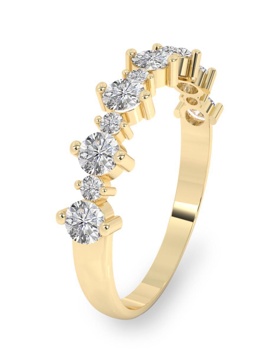 Anillo "de (si aplica)" ninguna amelie joyas sin colección no aplica 10 k "de" oro zirconia pulido