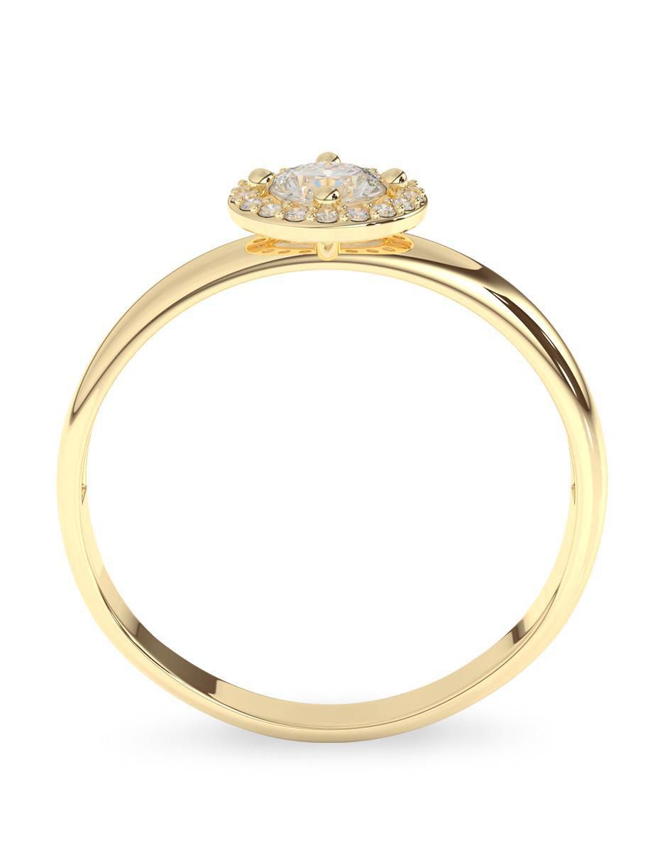 Anillo "de (si aplica)" ninguna amelie joyas sin colección no aplica 10 k "de" oro zirconia pulido