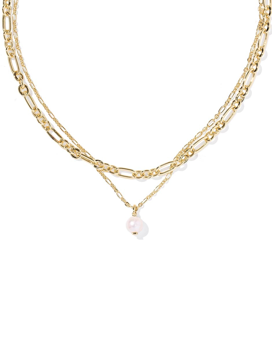 Collar Ashton de baño de oro 14 K
