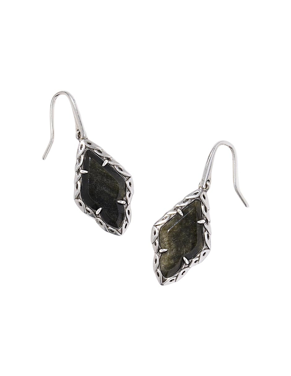 Aretes cortos de rombo Adeline 14 K acabado baño de oro lapislázuli Aretes cortos de rombo Adeline 14 K acabado baño de oro lapislázuli