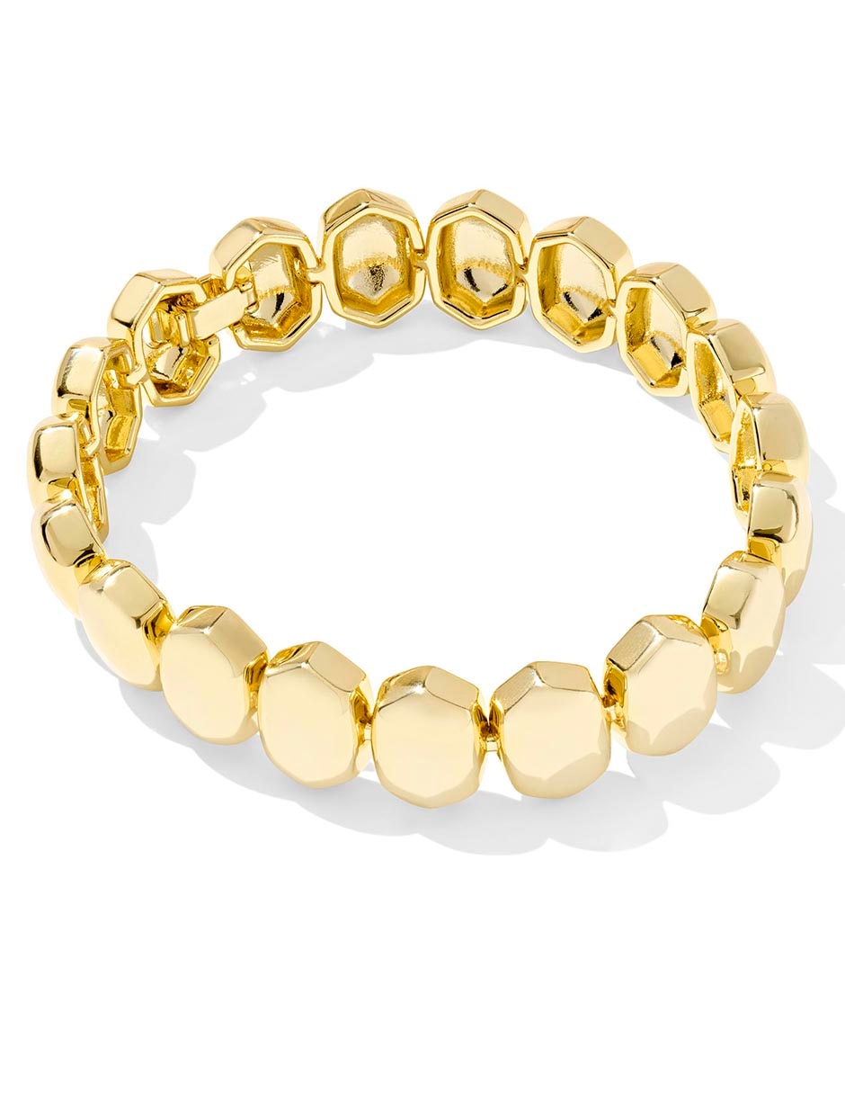 Brazalete de 14 K Otoño con acabado chapa de oro