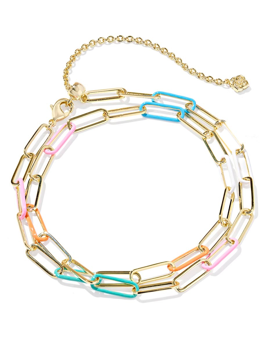 Collar de baño de oro 14 K 3